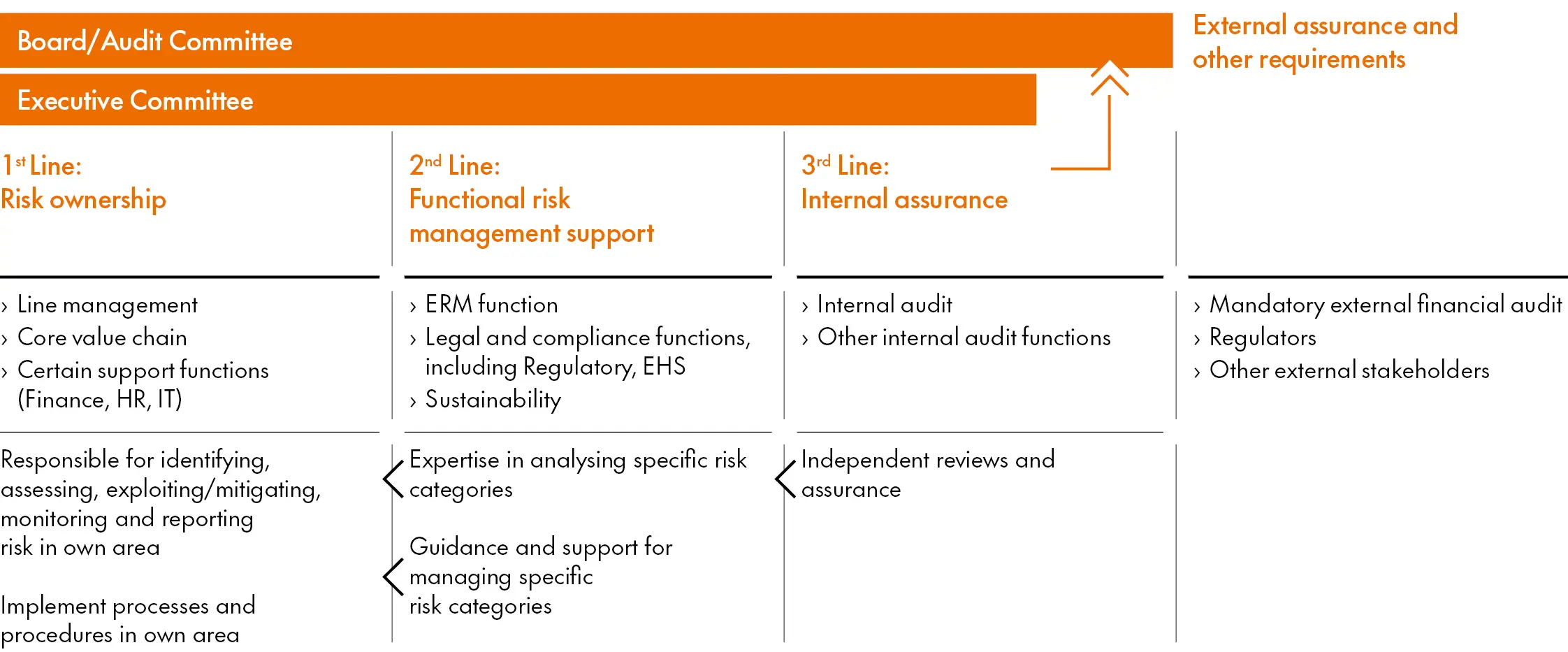 Enterprise risk framework