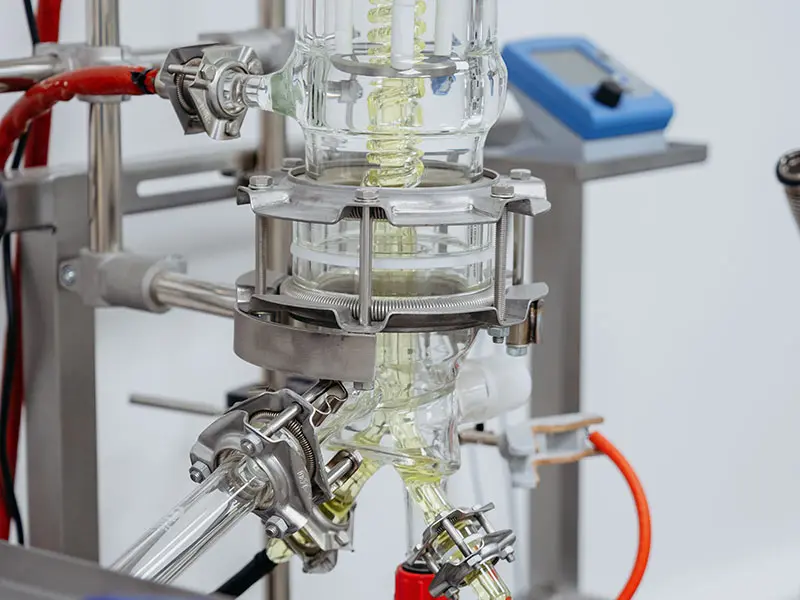 Fractionation column in our innovation department in France