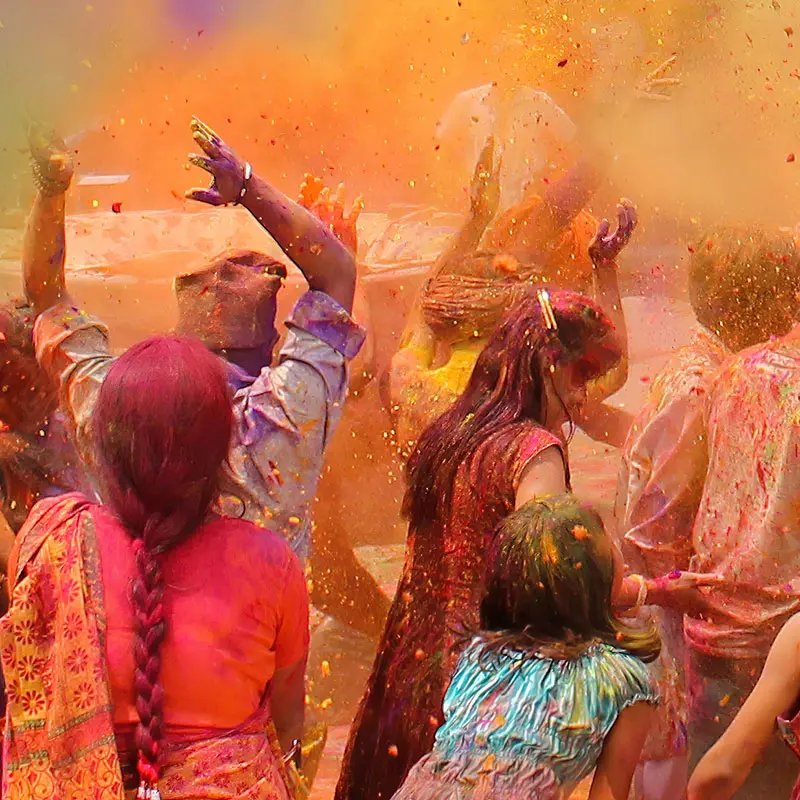 Colour festival in India