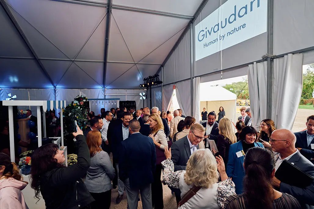 Impression of the groundbreaking event