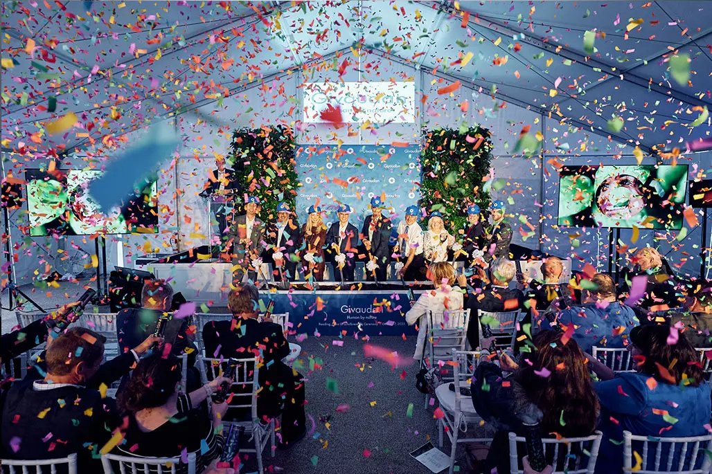 Impression of the groundbreaking event