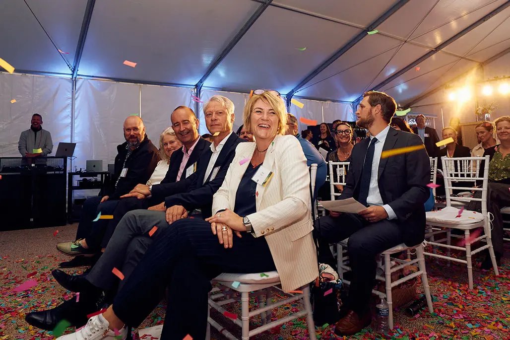 Impression of the groundbreaking event